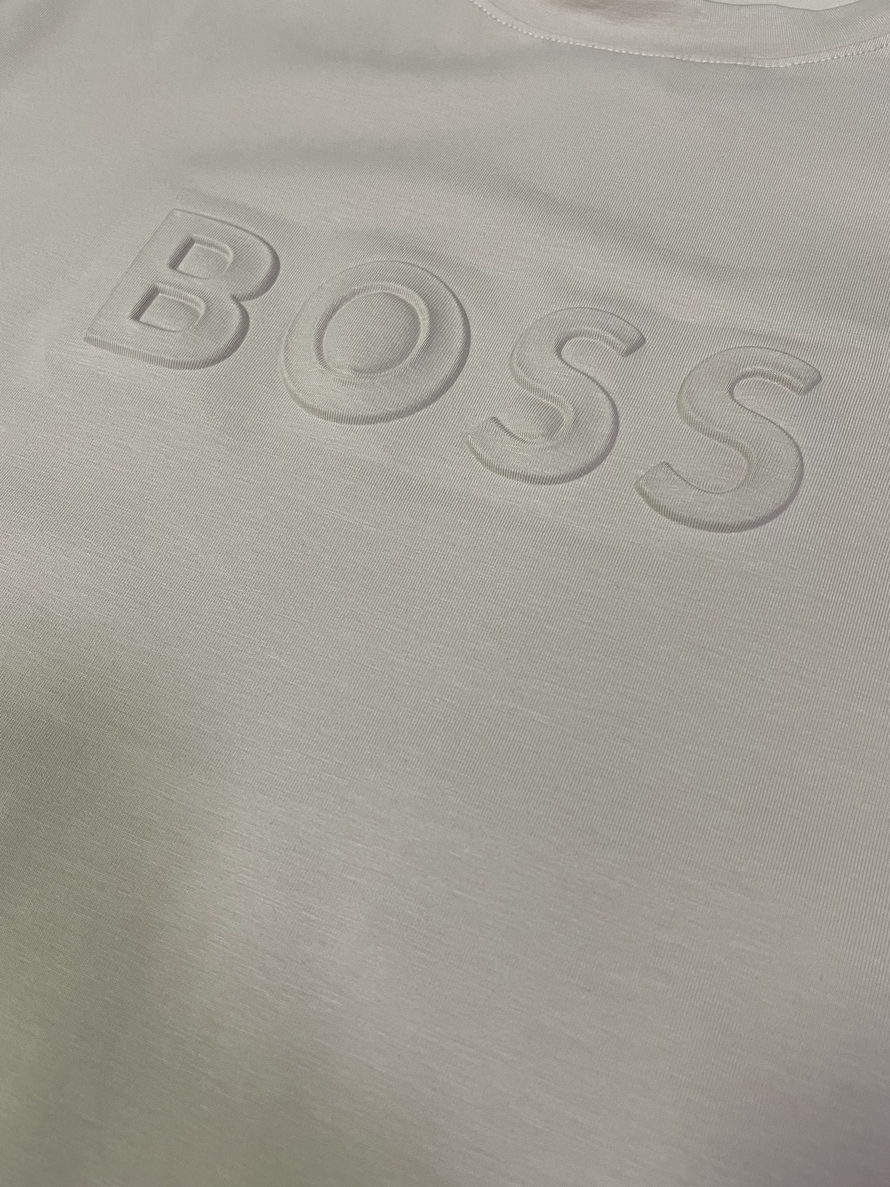 Футболка Hugo Boss #82157 (беж.)