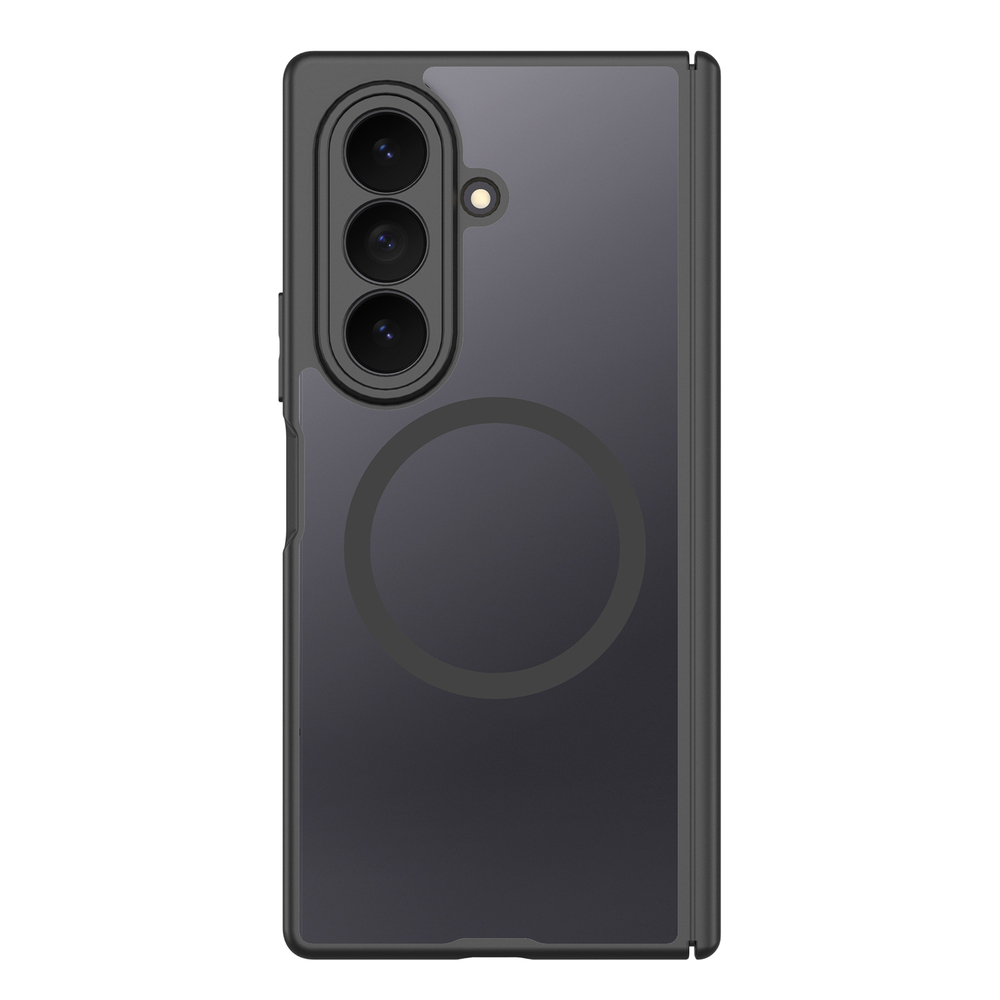 Усиленный чехол черного цвета с MagSafe для Samsung Galaxy Z Fold 8 Ultra, серия Expn Series Magnetic от Dux Ducis