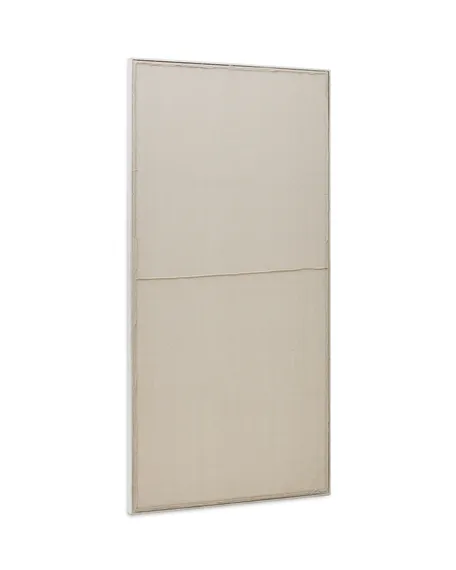 Maha Картина Белая с горизонтальной линией 110 х 220 см