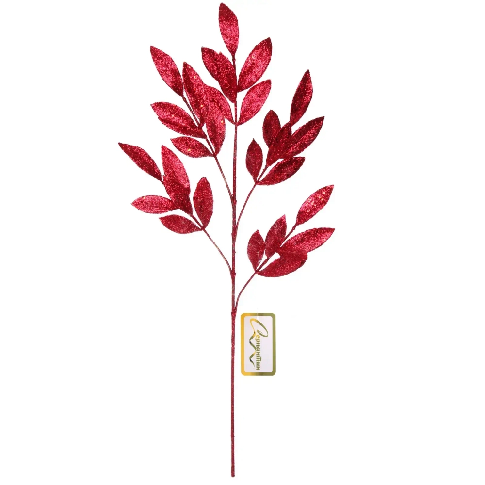 Ветка декоративная «Симфония красок», Рубин