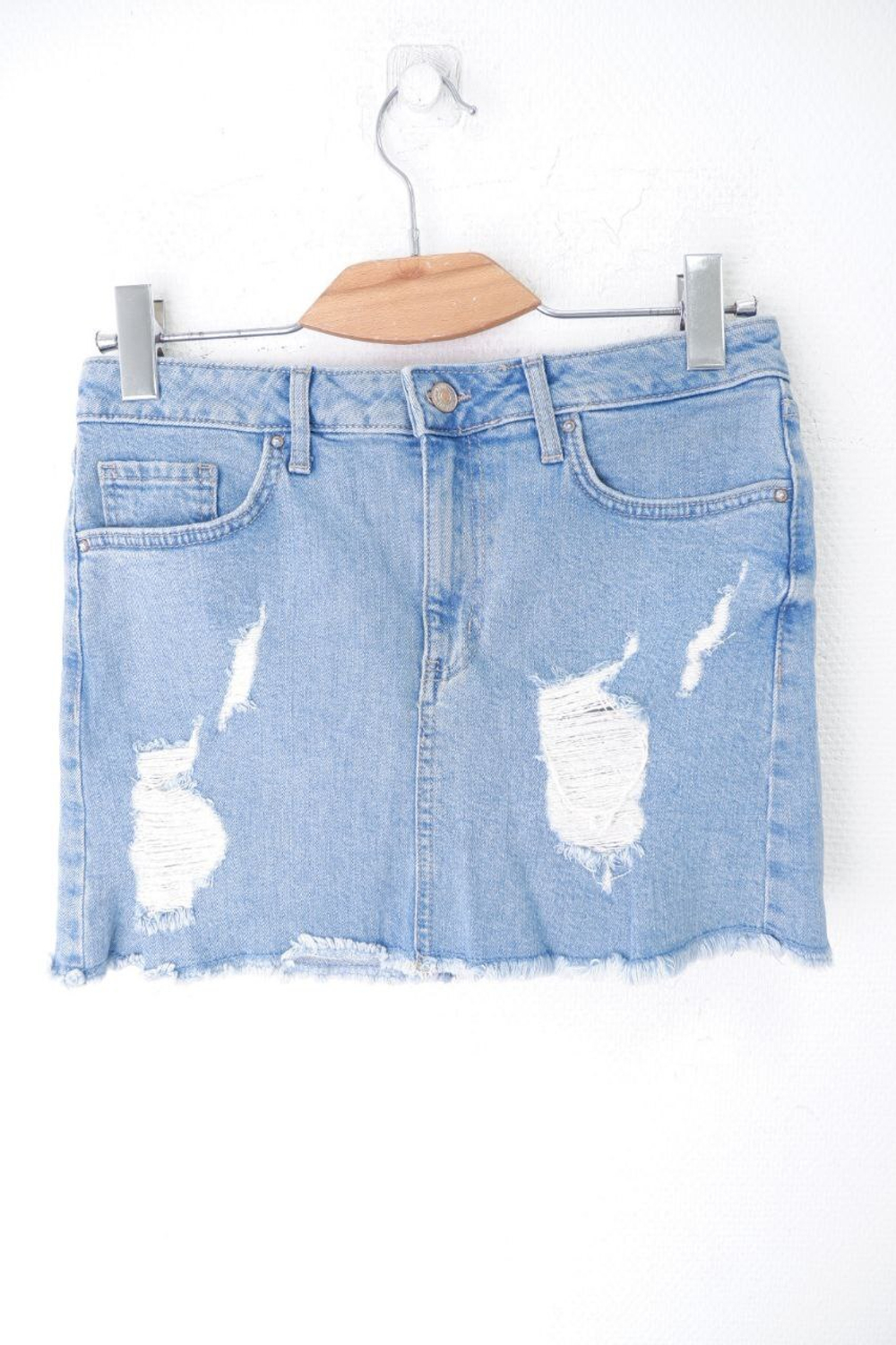 Юбка Forever21 джинсовая 46 размер