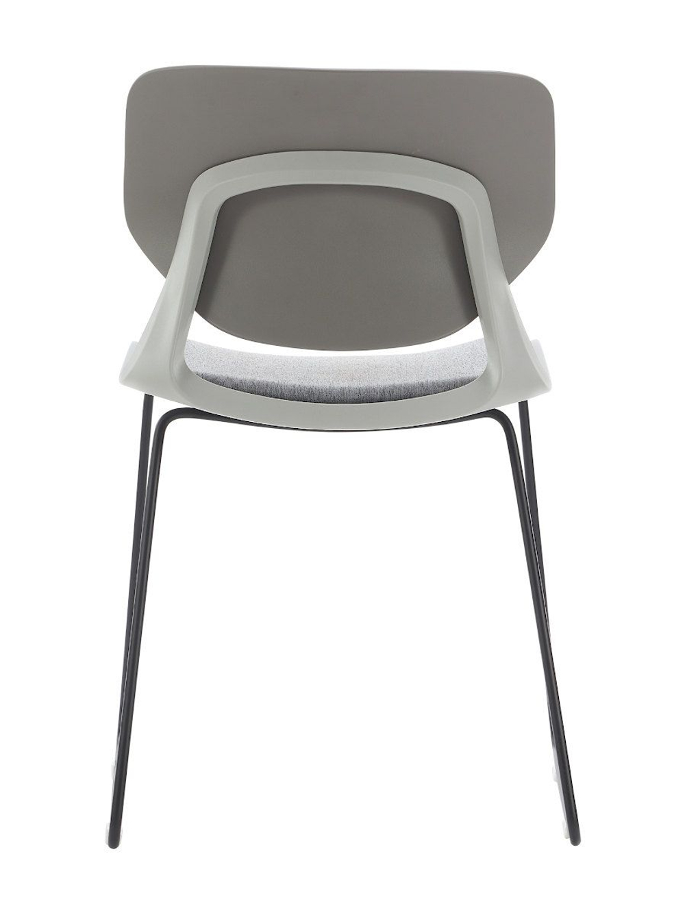 Стул пластиковый LA ALTA ESKIN серый