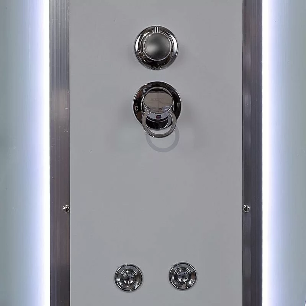 Душевая кабина DTO ЕМ4515 LED с гидромассажем 150х85
