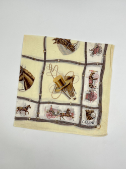 Платок с лошадьми Celine