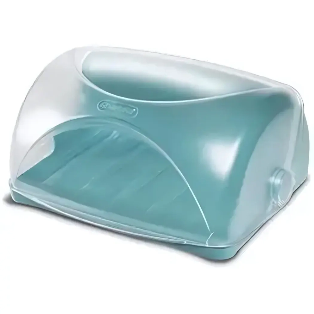 Хлебница пластиковая 31*25см «Грана» бирюзовая C840БИР