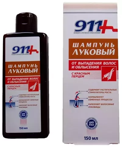 911, Шампунь ЛУКОВЫЙ, 150мл, ФОРА ФАРМ