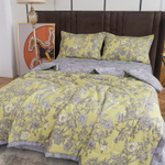 Комплект постельного белья Сатин с Одеялом 100% хлопок OB121