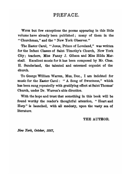 Heart and harp. A book of lyrics | George Rose