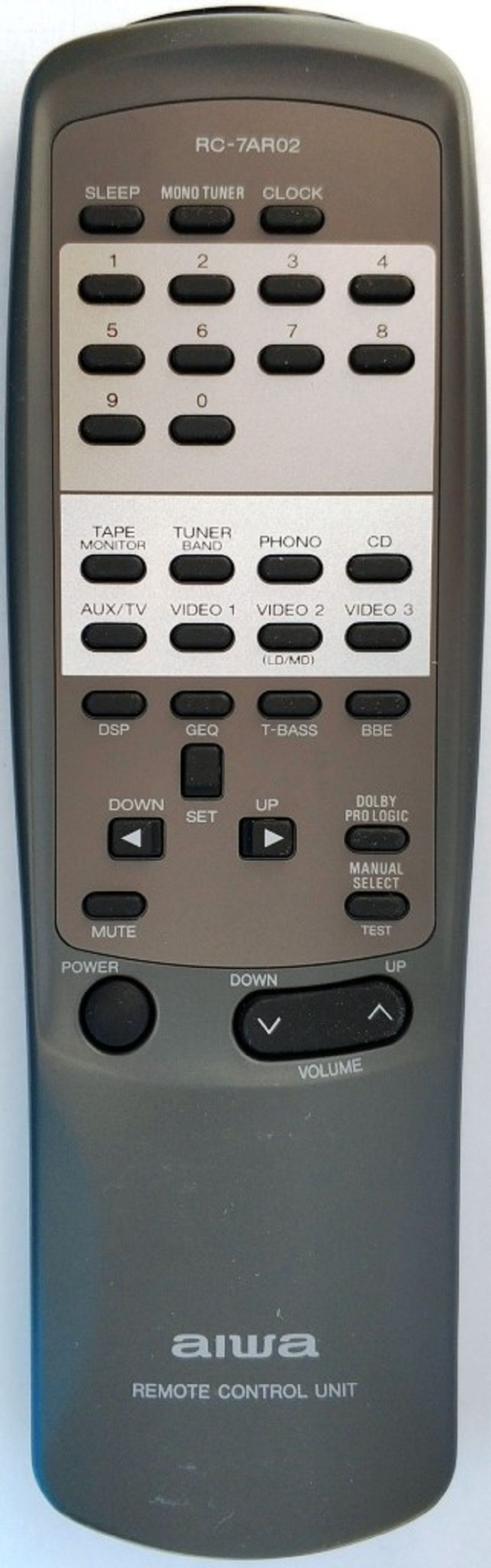 Пульт ДУ для AIWA RC-7AR02 ориг
