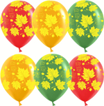 Шар Осенние листья хрусталь