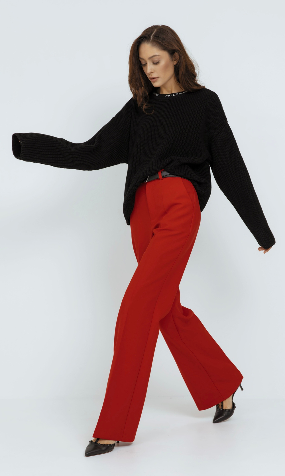 Джемпер укороченный" Multilook"