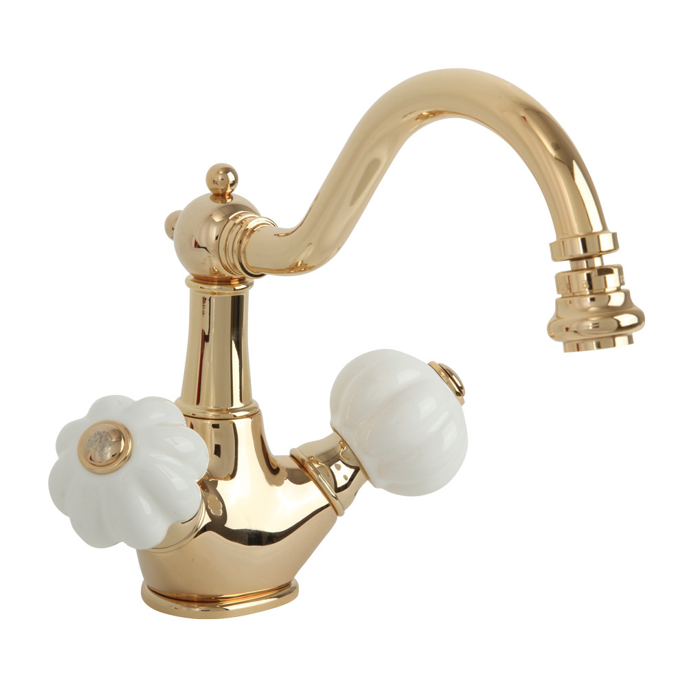 Купить смеситель для биде Migliore Olivia 19019 Белый/золото