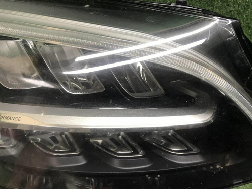 Битая Фара правая Mercedes C w205 (2018-2023) LED