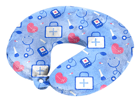 Подушка подголовник с индивидуальным нанесением