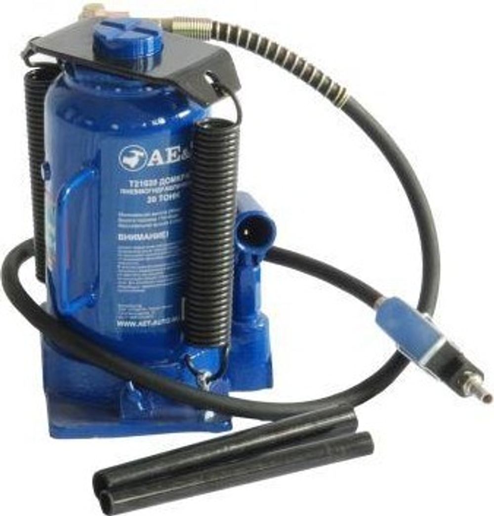 Домкрат бутылочный AE&T 20 т пневмогидравлический T21020 T21020