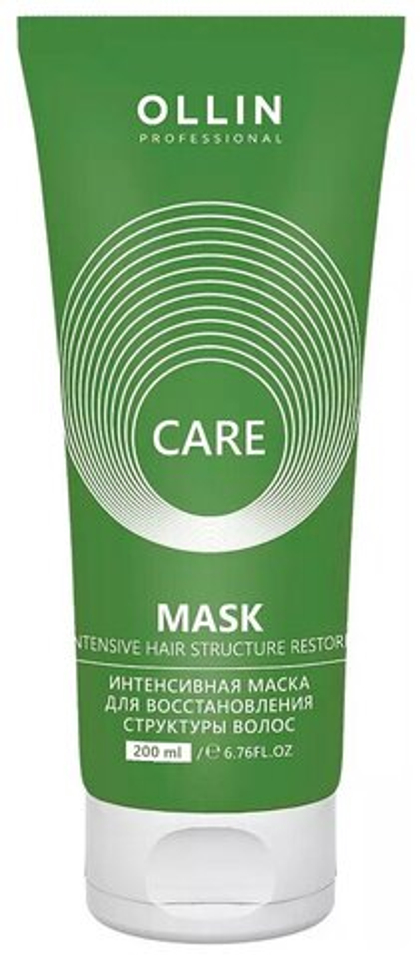 OLLIN CARE Интенсивная маска для восстановления структуры волос 200мл/ Restore Intensive Mask