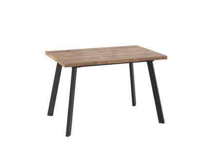 Стол МАМАДОМА Борг 120, Дуб  Веллингтон/ Черный