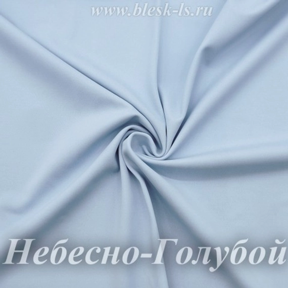 Матовый бифлекс, Небесно-Голубой, 200 гр/м, опт от 10 м