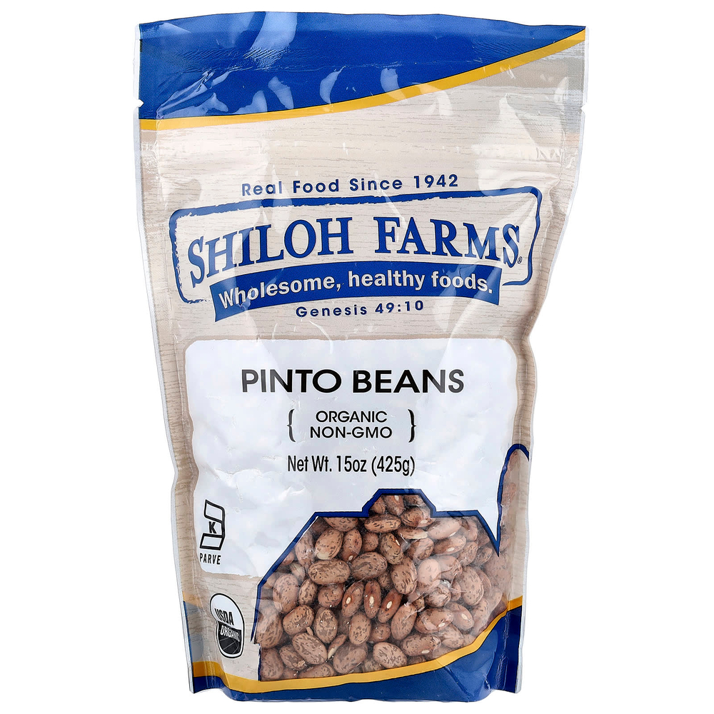Shiloh Farms, органическая фасоль пинто, 425 г (15 унций)