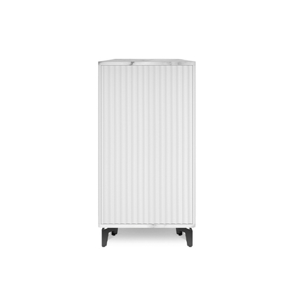 Комод ROYAL 5071 эко (Мрамор Каррара-Черный)