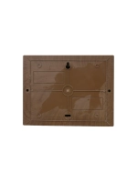 Распределительный навесной щит EKF ЩРН-П-12 PROxima IP41 темное дерево pb40-n-12-dark