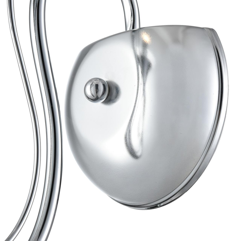 8032/1W CLASSI LN26 металл/хрусталь, хром/прозрачный Бра E14 1*40W 220V LAOKA