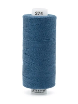 Нитки BESTEX для швейных машин и оверлока 40/2, упаковка 5 шт, цвет 274 синий