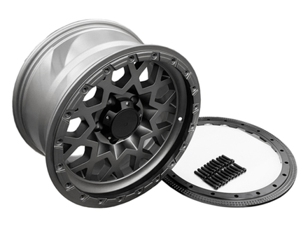 Диск литой с бедлоком Black Rhino 17x9, 6x139.7, ET0, D110