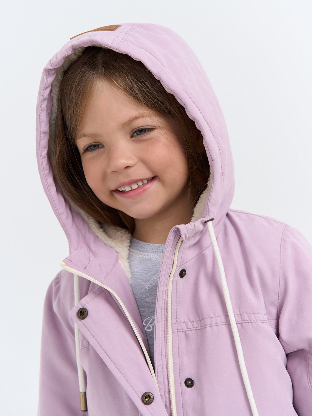 Парка демисезонная на меху "Вереск"