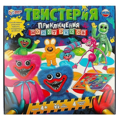 Твистерия "Приключения монстриков" 4650250563785 (Умные игры)