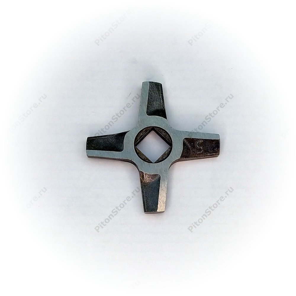 Нож м/р квадрат: 9.2-мм, H:5.2-мм, D:47-мм, 4-лопасти (Китай, двухсторонний, T-2) [AEZ]