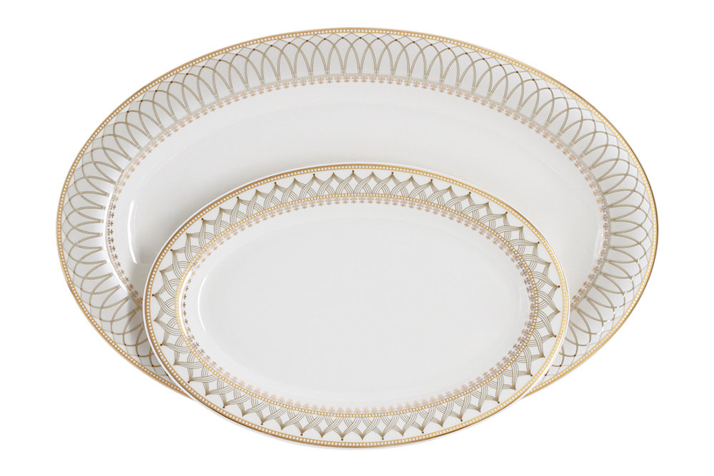 Обеденный сервиз 27 предметов на 6 персон Anna Lafarg Emily Диадема
