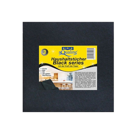 Тряпочка для уборки Black series 3 шт
