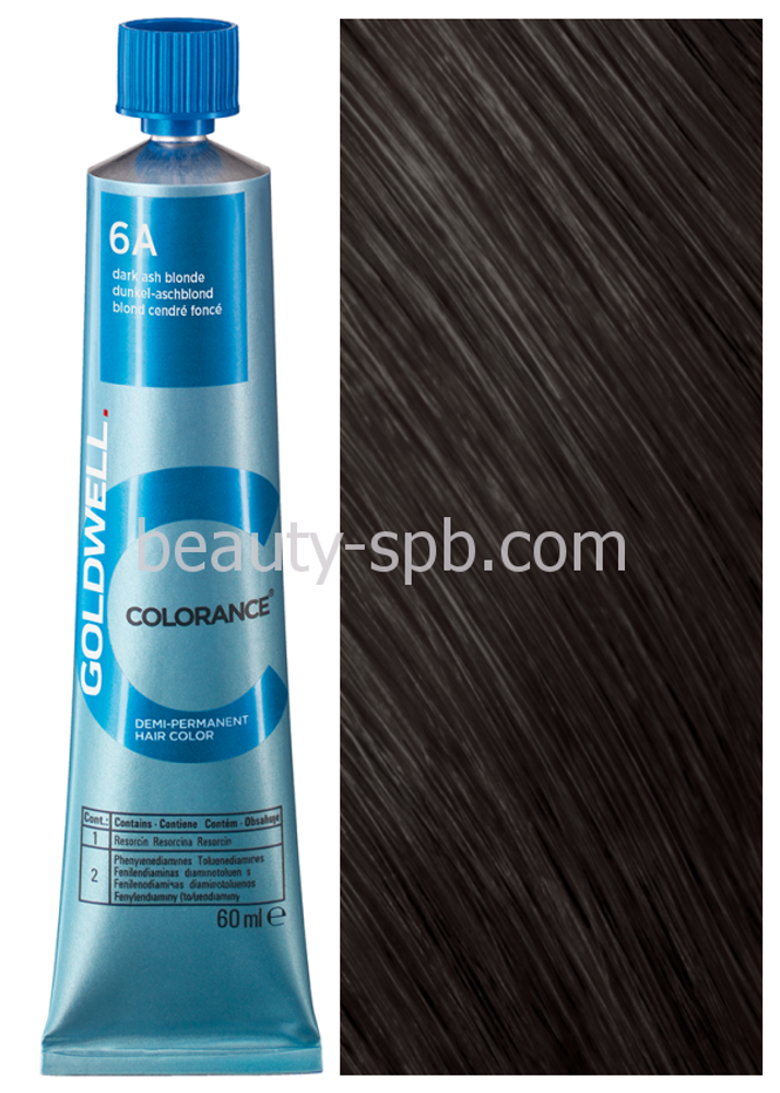 Goldwell Colorance 6A темно-русый пепельный 60 мл