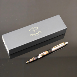 Ручка Parker "Сказочный конь белый" малая с ручной росписью Палех