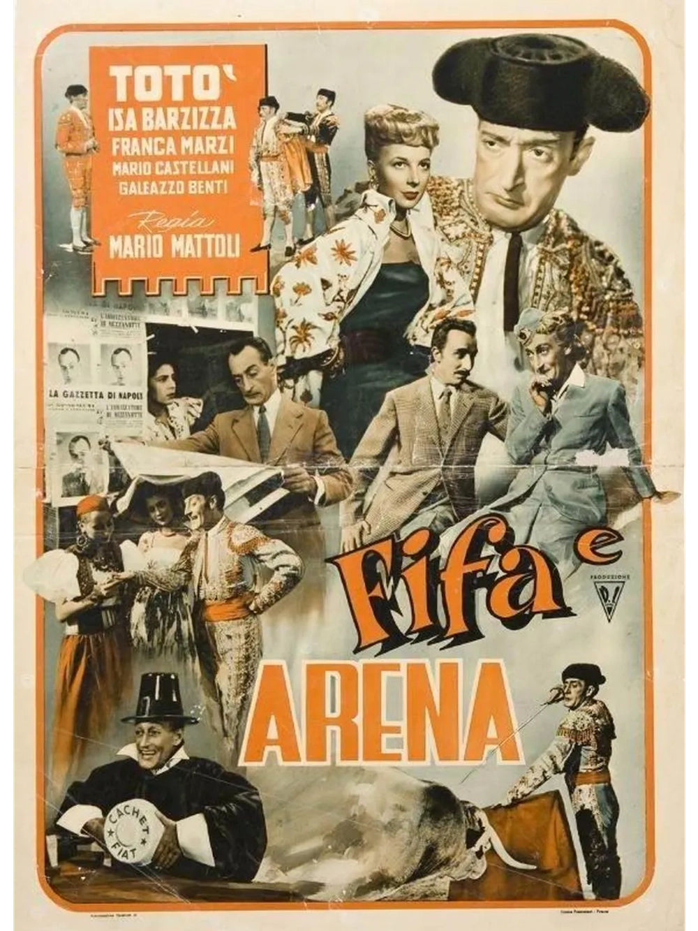 Страх и арена (1948) (DVD-R)