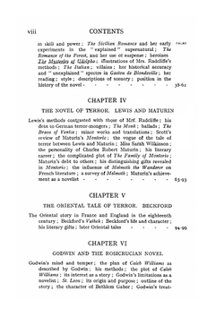 The tale of terror. A study of the gothic romance | Edith Birkhead
