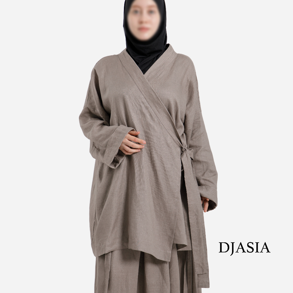 KİMONO SHİRT- LAYALI LINEN