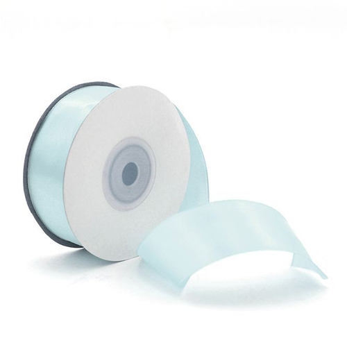 Лента Атлас Голубой / 25 мм * 22,85 м