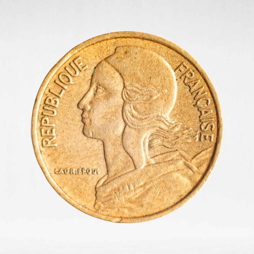 France, 5 Centimes 1968, VF