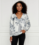 Свитер Desigual - белый(24WWJF61)