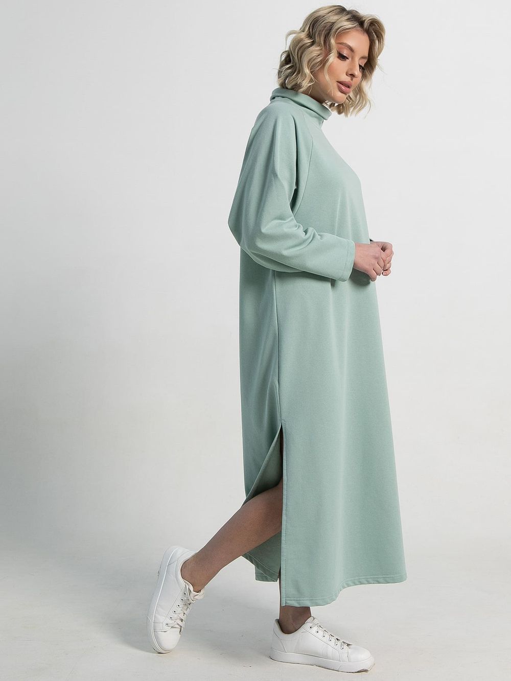 Платье Чувство комфорта (оливковое) П15199-14М LT Collection