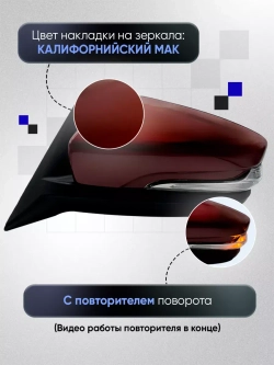 Зеркала ваз 2104-2105, 2107 Наружная регулировка