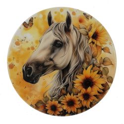 GAEM Декоративная подставка под горячее "Лошадь", L10 W10 H0,5 см, 4в.