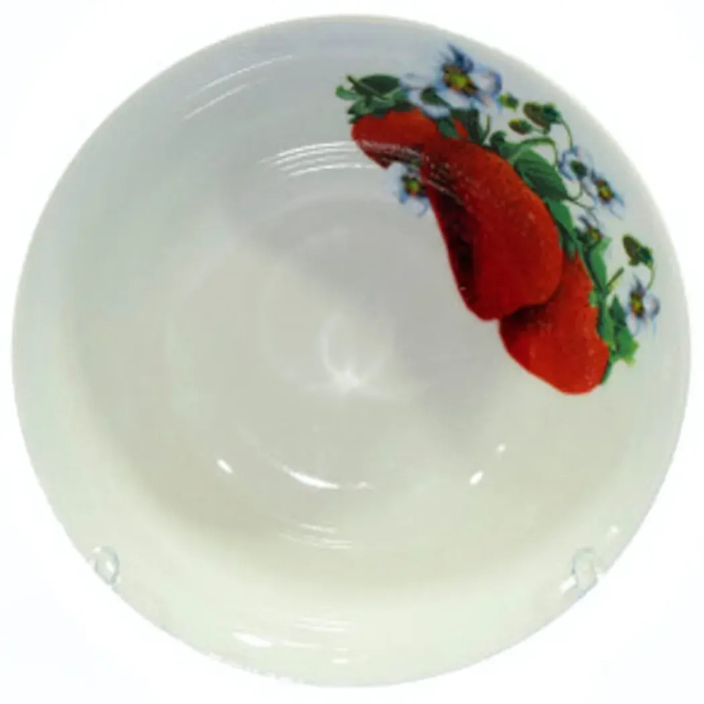 Салатник фарфоровый 12,5см 230мл «Клубника»