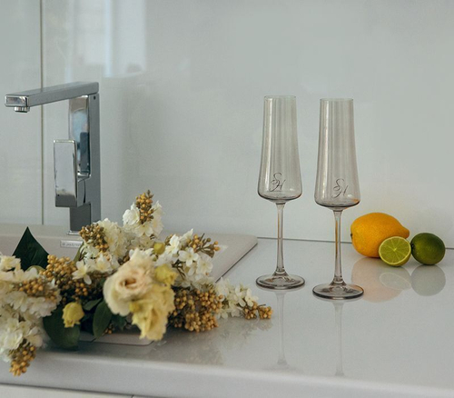 Набор бокалов для шампанского Astoria Grey