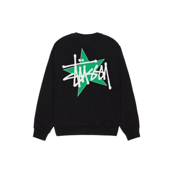 Stussy FW23 STAR CREW PIGMENT DYED Logo