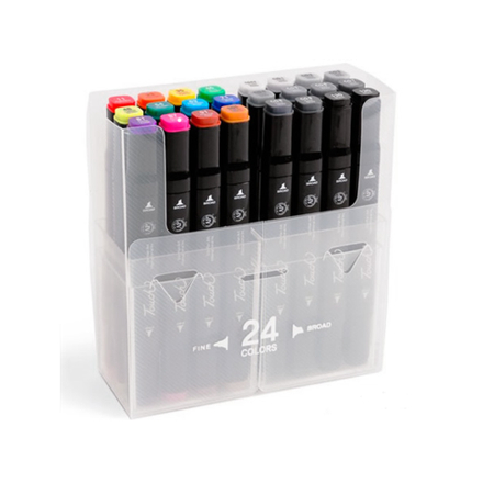 Набор маркеров Touch Twin, 24 цвета
