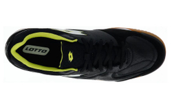 Мужские кроссовки для бадминтона/сквоша Lotto Tacto 200 V - all black/all white