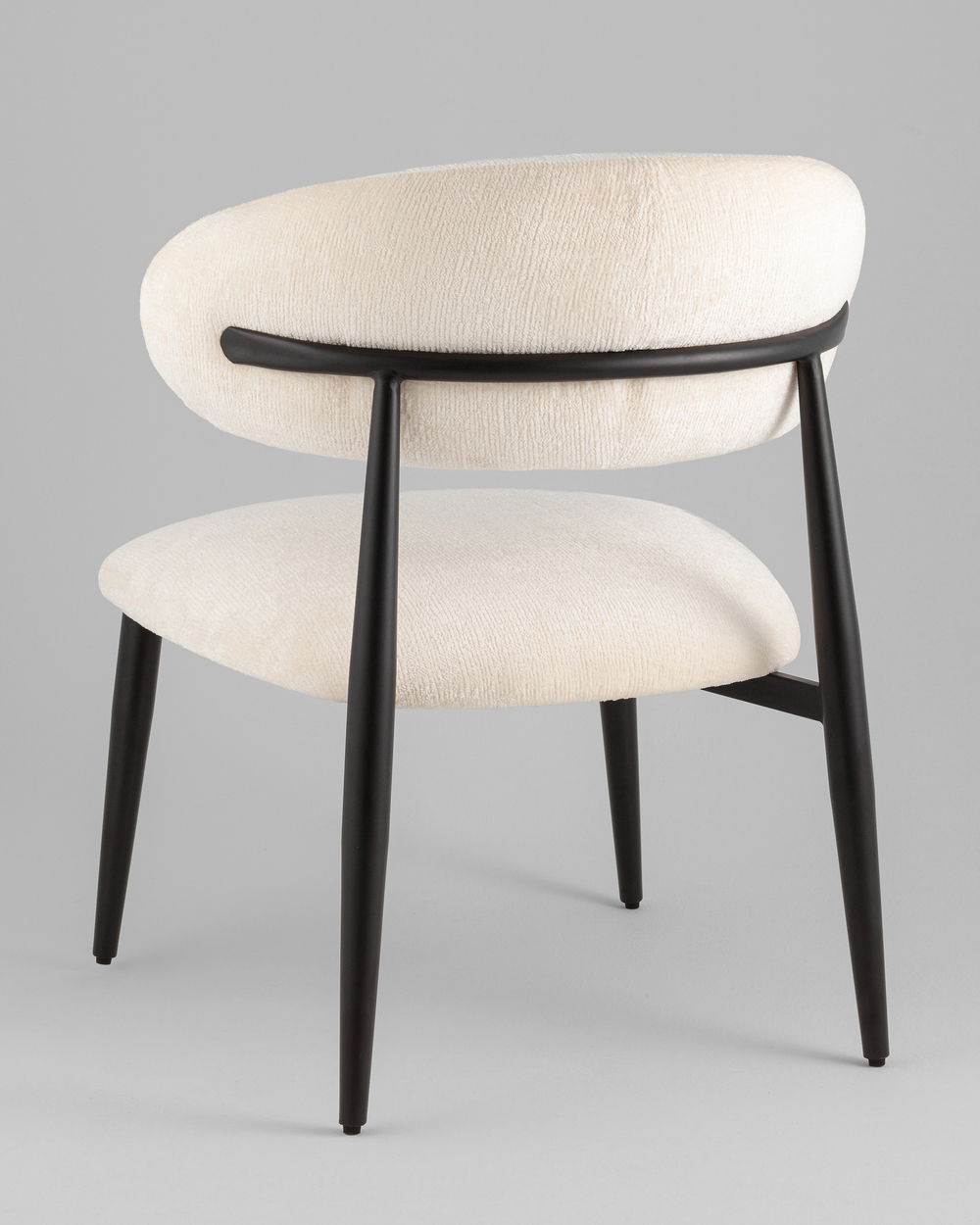 Кресло лаунж Ayla молочный